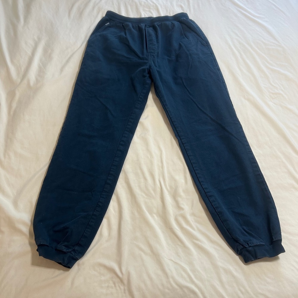 Crazy Shirts Hawaii Original Mens Navy Blue Cotton Jogger Pants Size M B259186